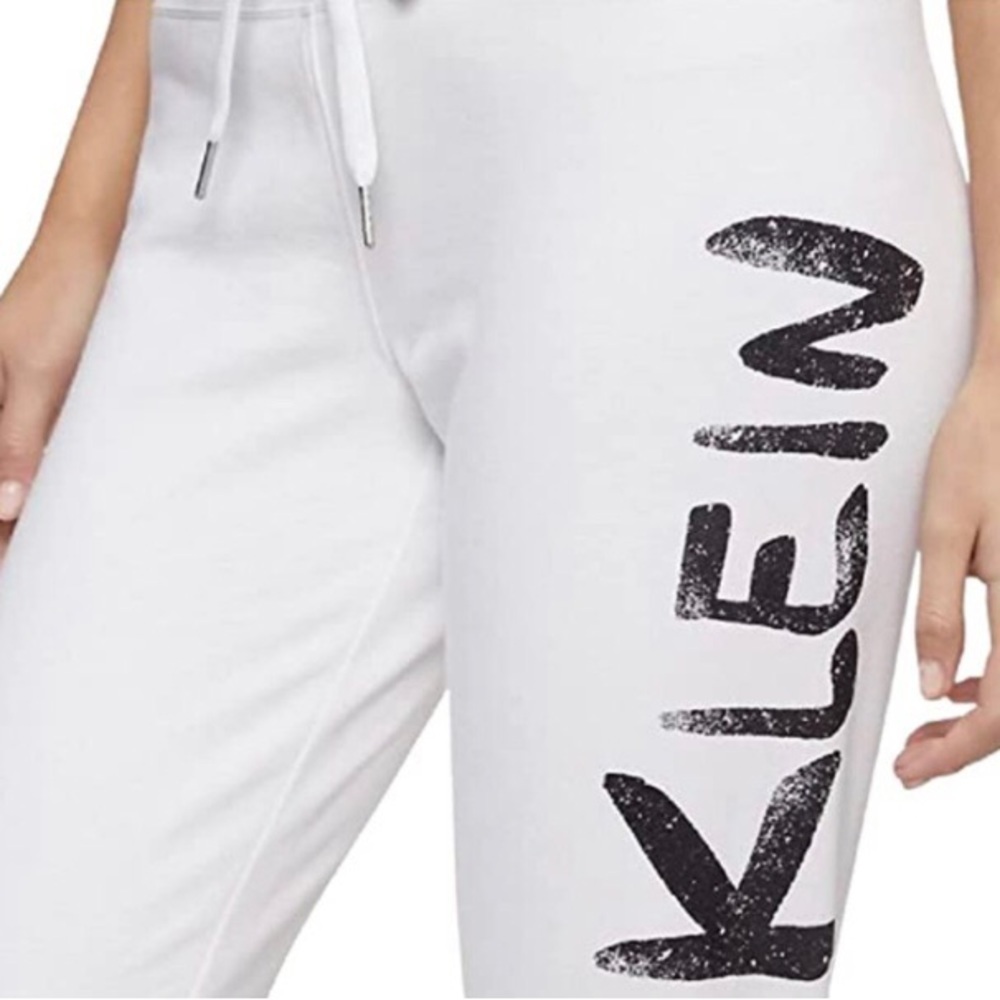 Calvin Klein Performance Women's Brush Logo High Waist Drawstring joggers/ L - Picture 2 of 9